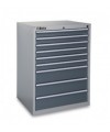 CASSETTIERE 9 DRAWERS INDUSTRIA GREY 9/G